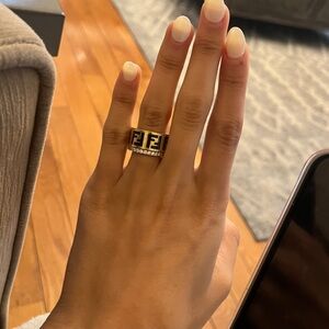 Authentic fendi ring
